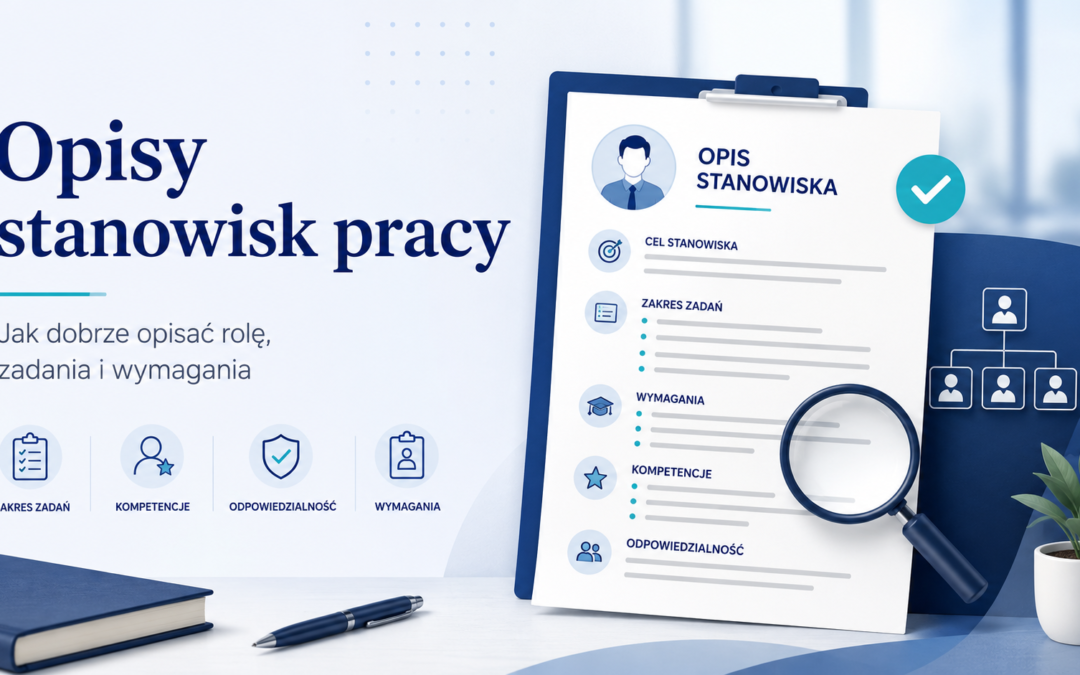 Opisy stanowisk pracy – kompletny przewodnik dla organizacji